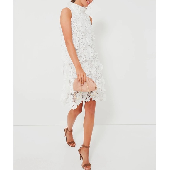 TUCKERNUCK NEW Blanc Guipure Lace Blythe Dress - Picture 5 of 12